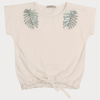 تیشرت‏ یکرو لایکرا اسلپ ‏دمپا گت دار