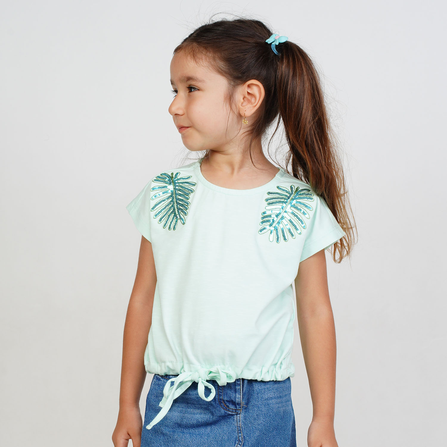 تیشرت‏ یکرو لایکرا اسلپ ‏دمپا گت دار