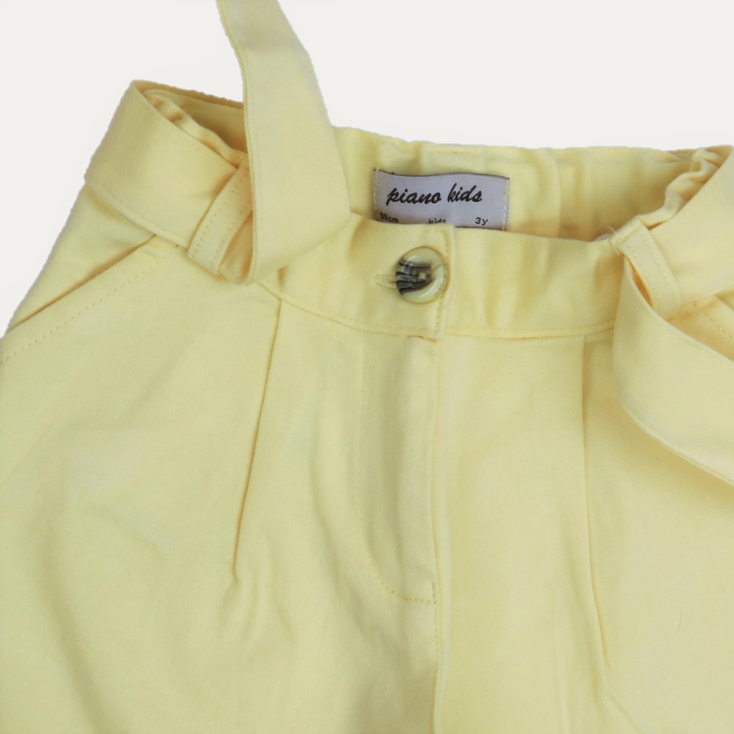 شلوارک‏ کتان ‏دمپا پاکتی (ست با کد 1886)