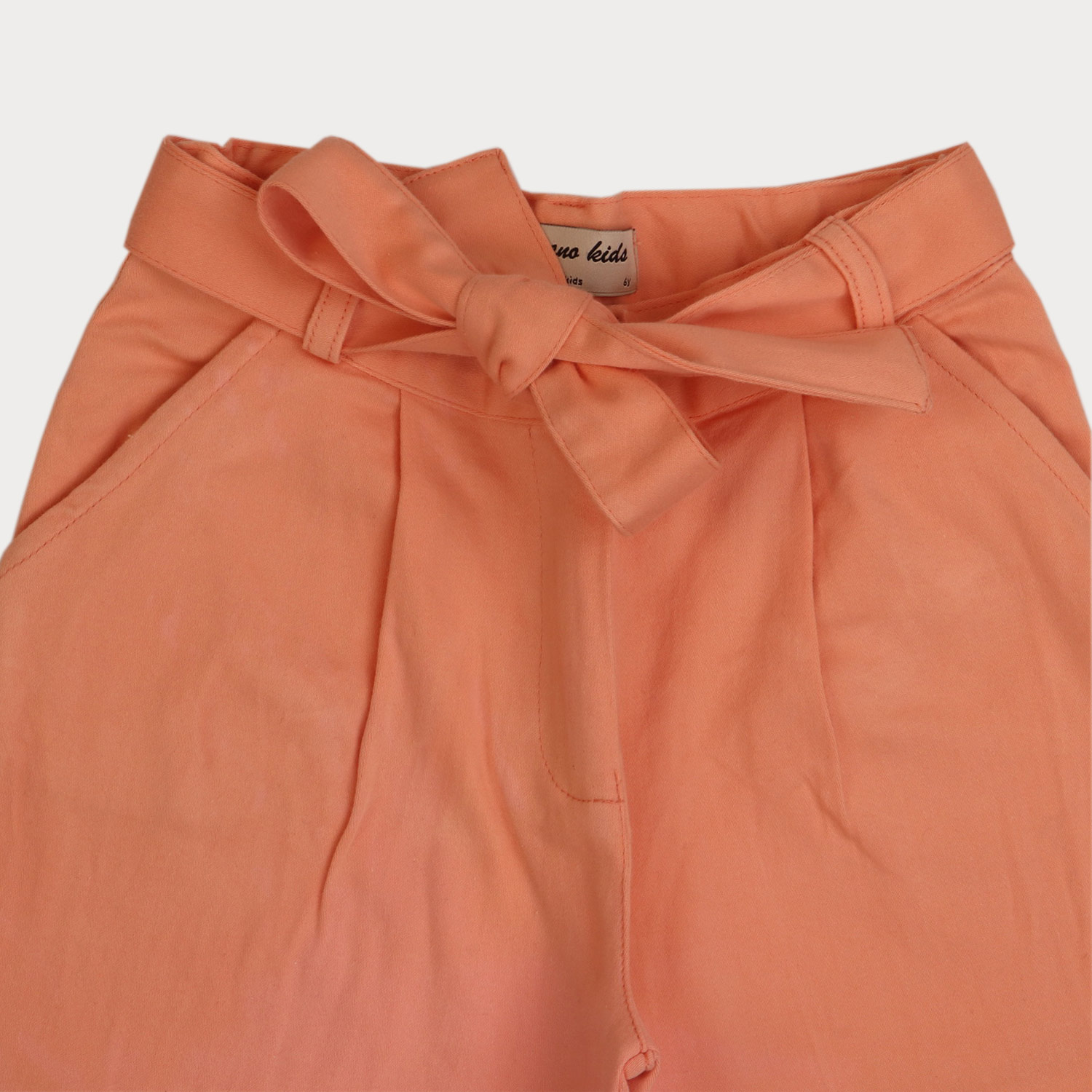 شلوارک‏ کتان ‏دمپا پاکتی (ست با کد 1886)