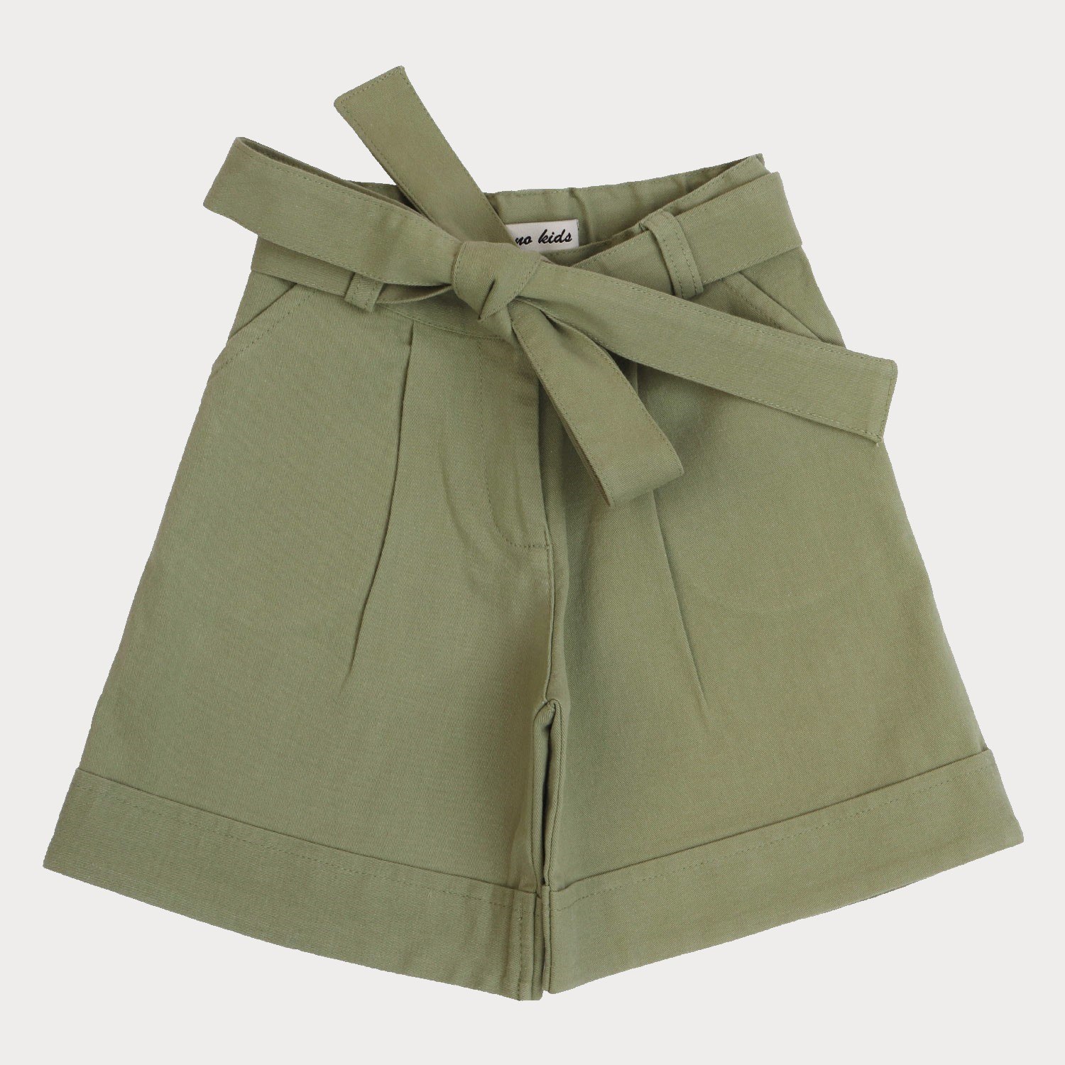 شلوارک‏ کتان ‏دمپا پاکتی (ست با کد 1886)