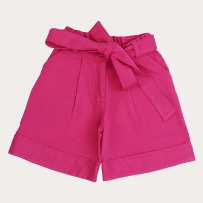 شلوارک‏ کتان ‏دمپا پاکتی (ست با کد 1886)