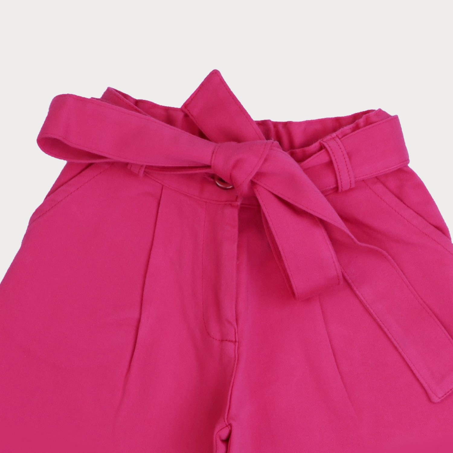 شلوارک‏ کتان ‏دمپا پاکتی (ست با کد 1886)