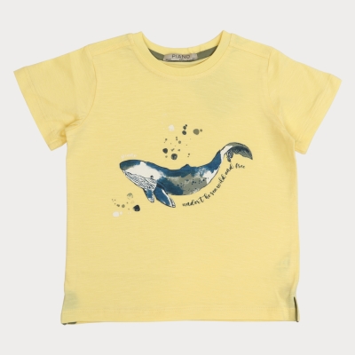 تیشرت‏ یکرو اسلپ ‏سرشانه ‏برگشته (ست با کد 1925)