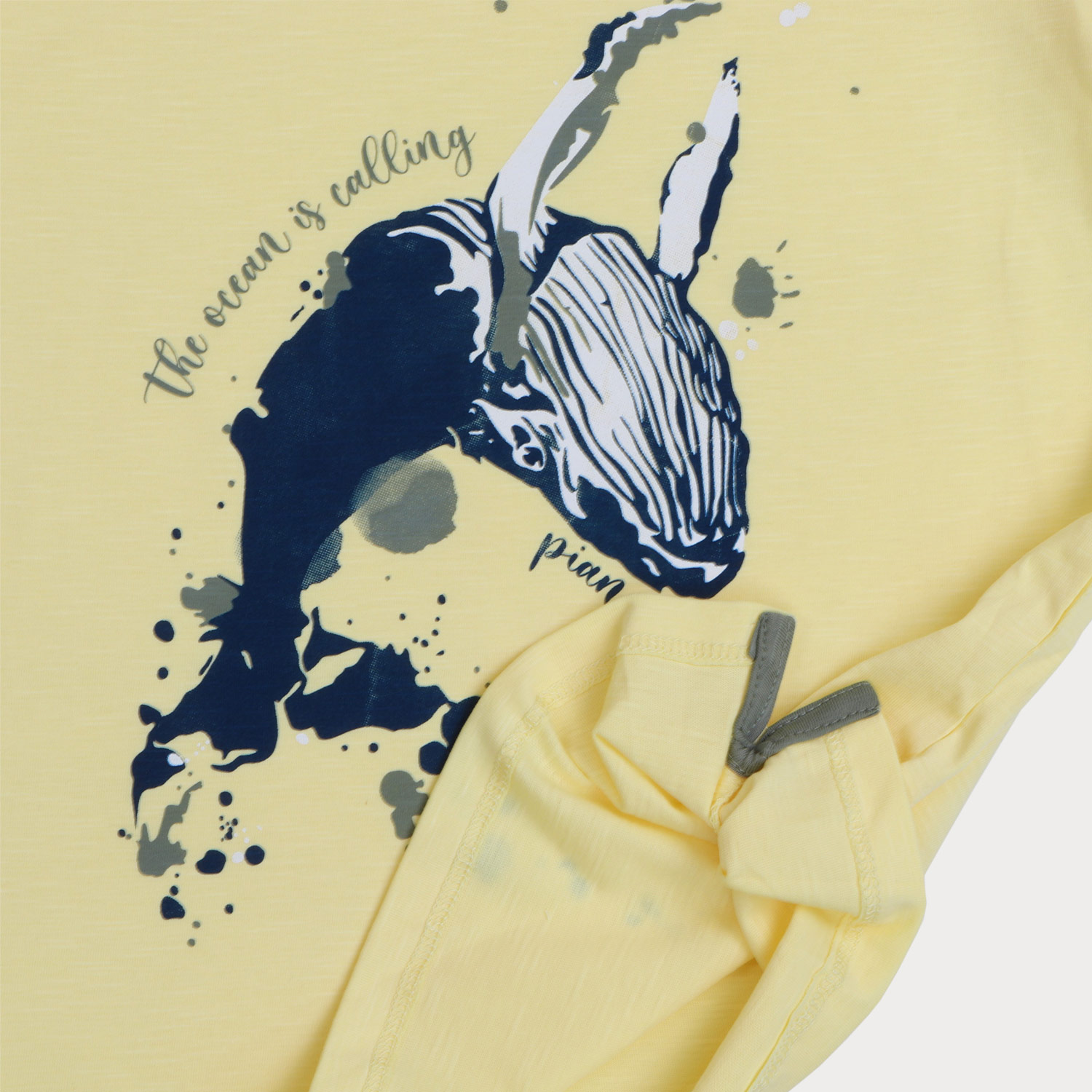 تیشرت‏ یکرو اسلپ ‏سرشانه ‏برگشته (ست با کد 1926)