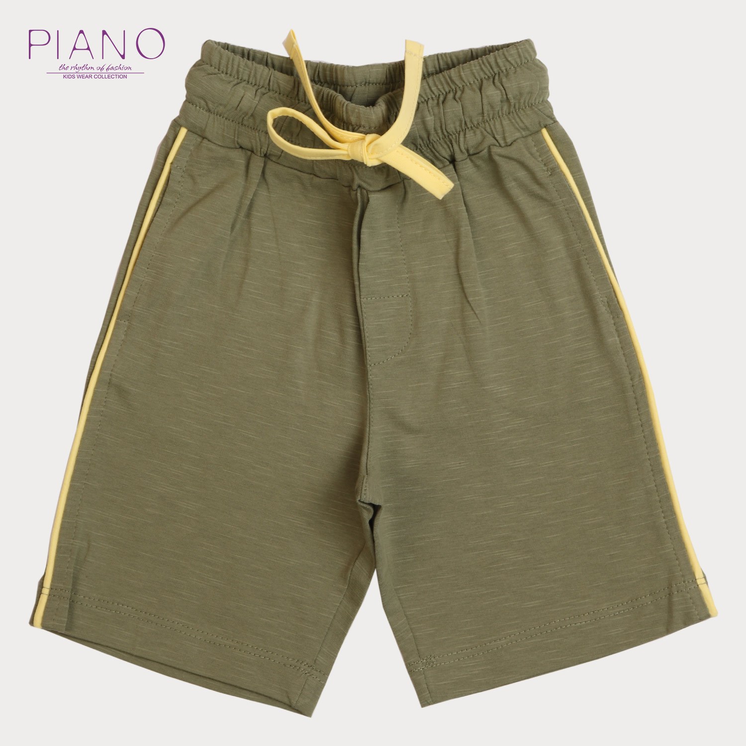 شلوارک‏ یکرو اسلپ ‏پهلو مغزی‏ دار (ست با کد 1924)