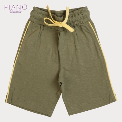 شلوارک‏ یکرو اسلپ ‏پهلو مغزی‏ دار (ست با کد 1924)