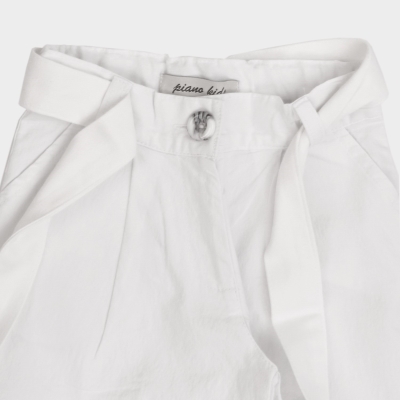 شلوارک‏ کتان‏ دمپا پاکتی (ست با کد 1887)