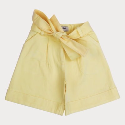 شلوارک‏ کتان‏ دمپا پاکتی (ست با کد 1887)