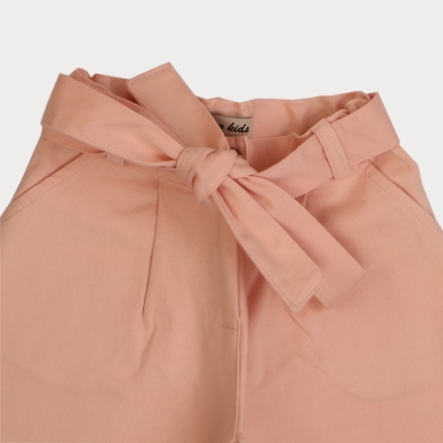 شلوارک‏ کتان‏ دمپا پاکتی (ست با کد 1887)