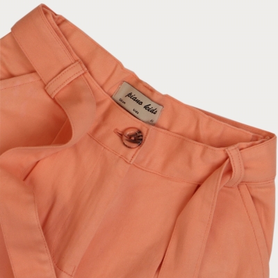 شلوارک‏ کتان‏ دمپا پاکتی (ست با کد 1887)