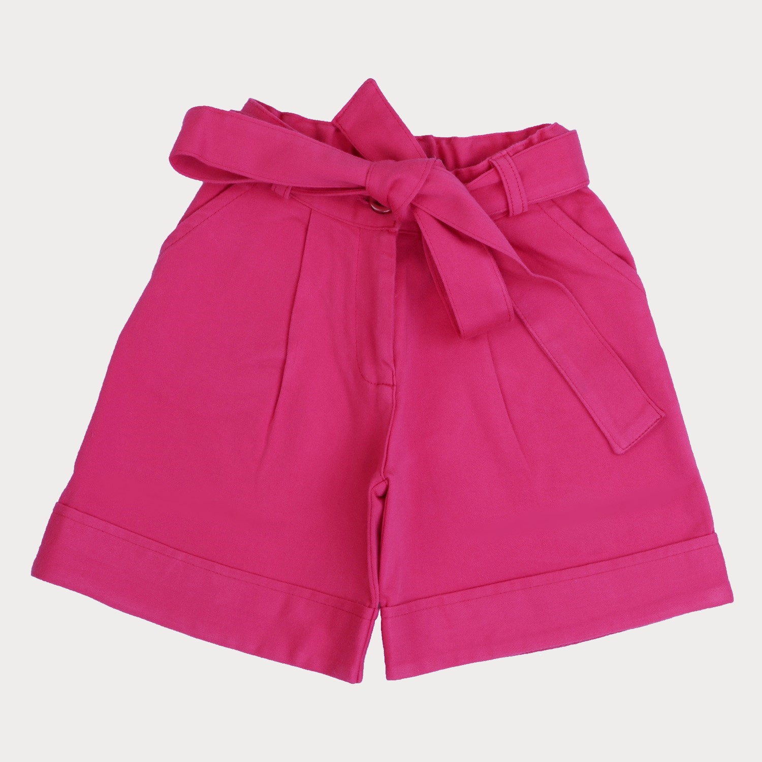 شلوارک‏ کتان‏ دمپا پاکتی (ست با کد 1887)