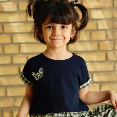 پیراهن یکرو لایکرا و نساجی چهارخانه