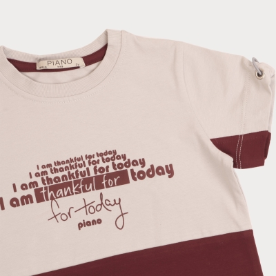 تیشرت ‏یکرو لایکرا آستین گت دار