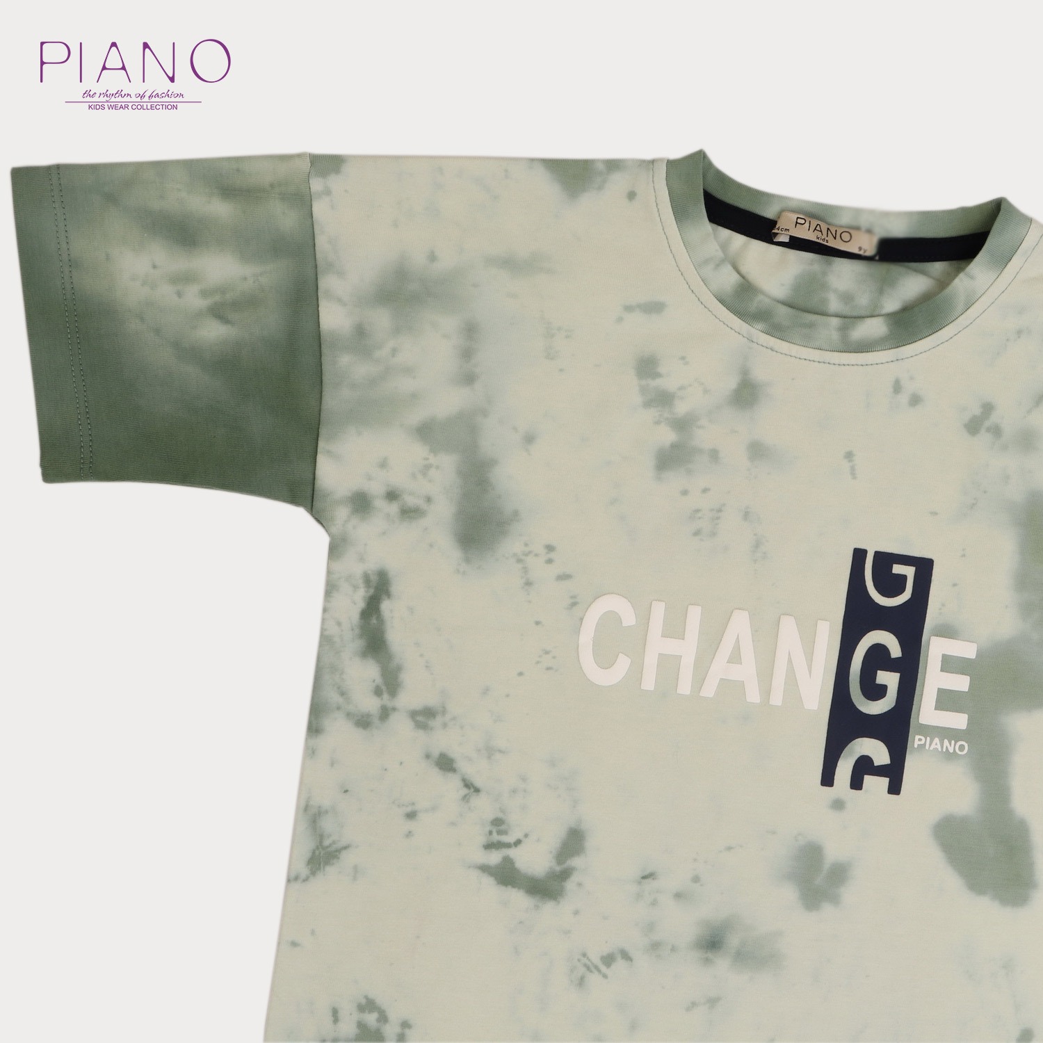 تیشرت ‏یکرو لایکرا ابر و بادی ‏دمپا چاک ‏دار