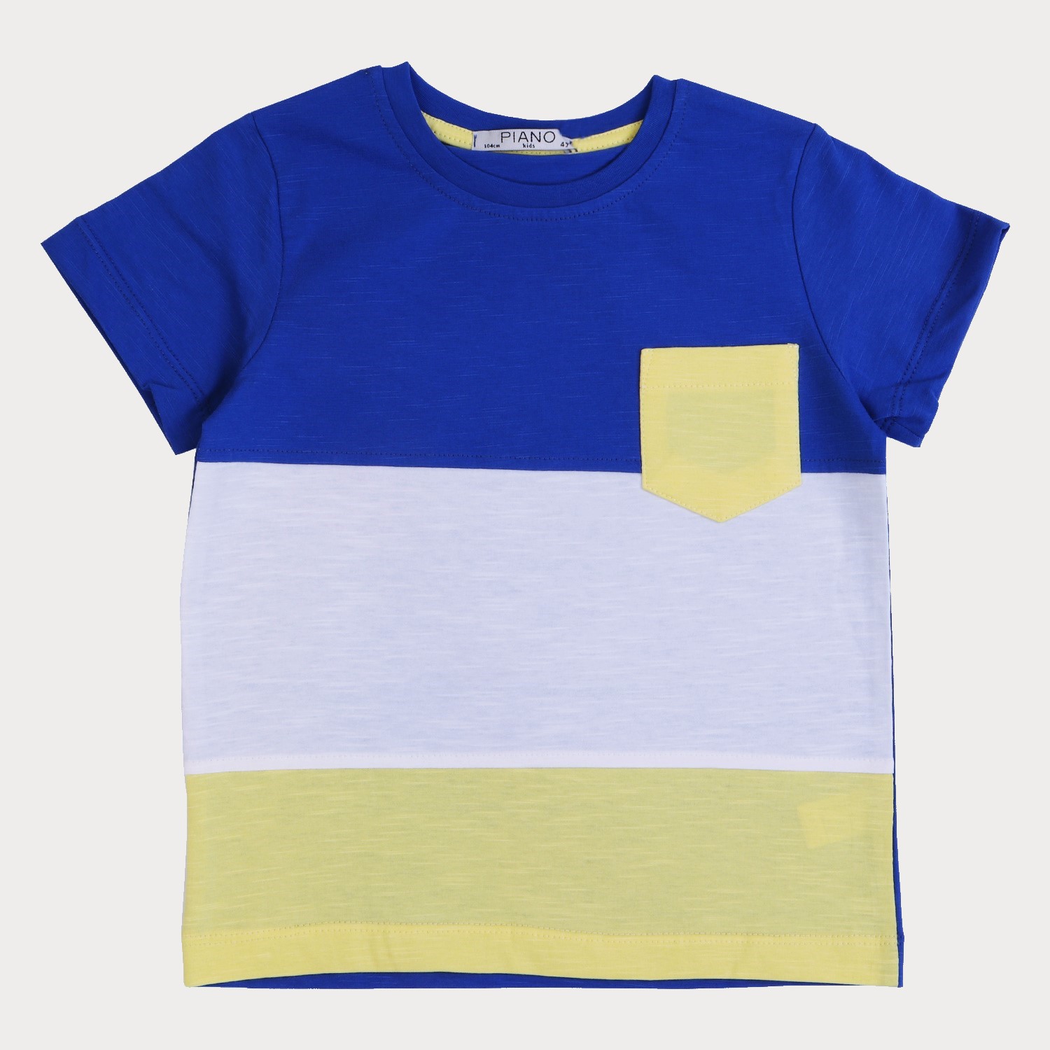 تیشرت ‏یکرو اسلپ ‏با برش‏ و جیب