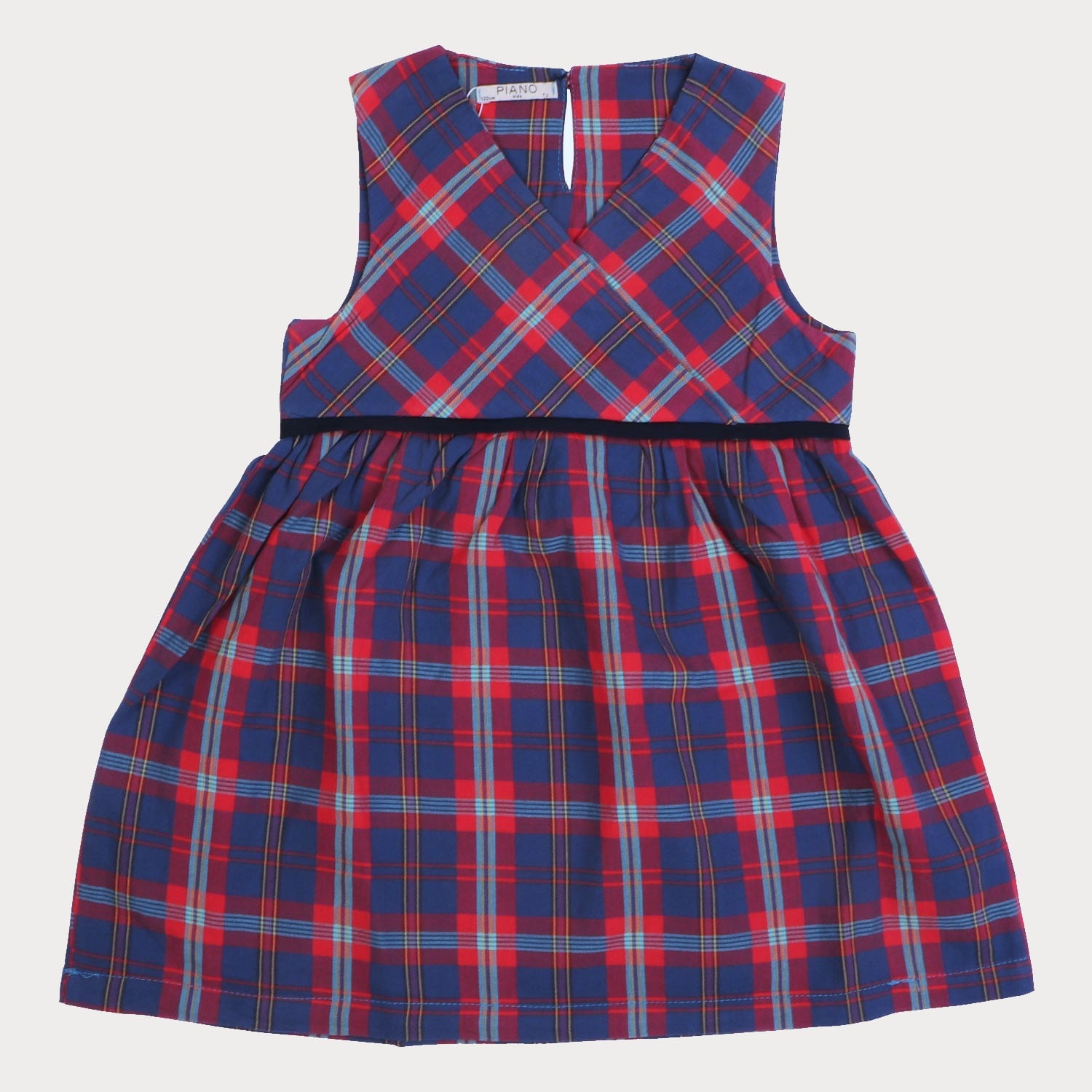 پیراهن‏ دنیم ‏چهارخانه ‏پیش‏ چپ‏ و ‏راستی