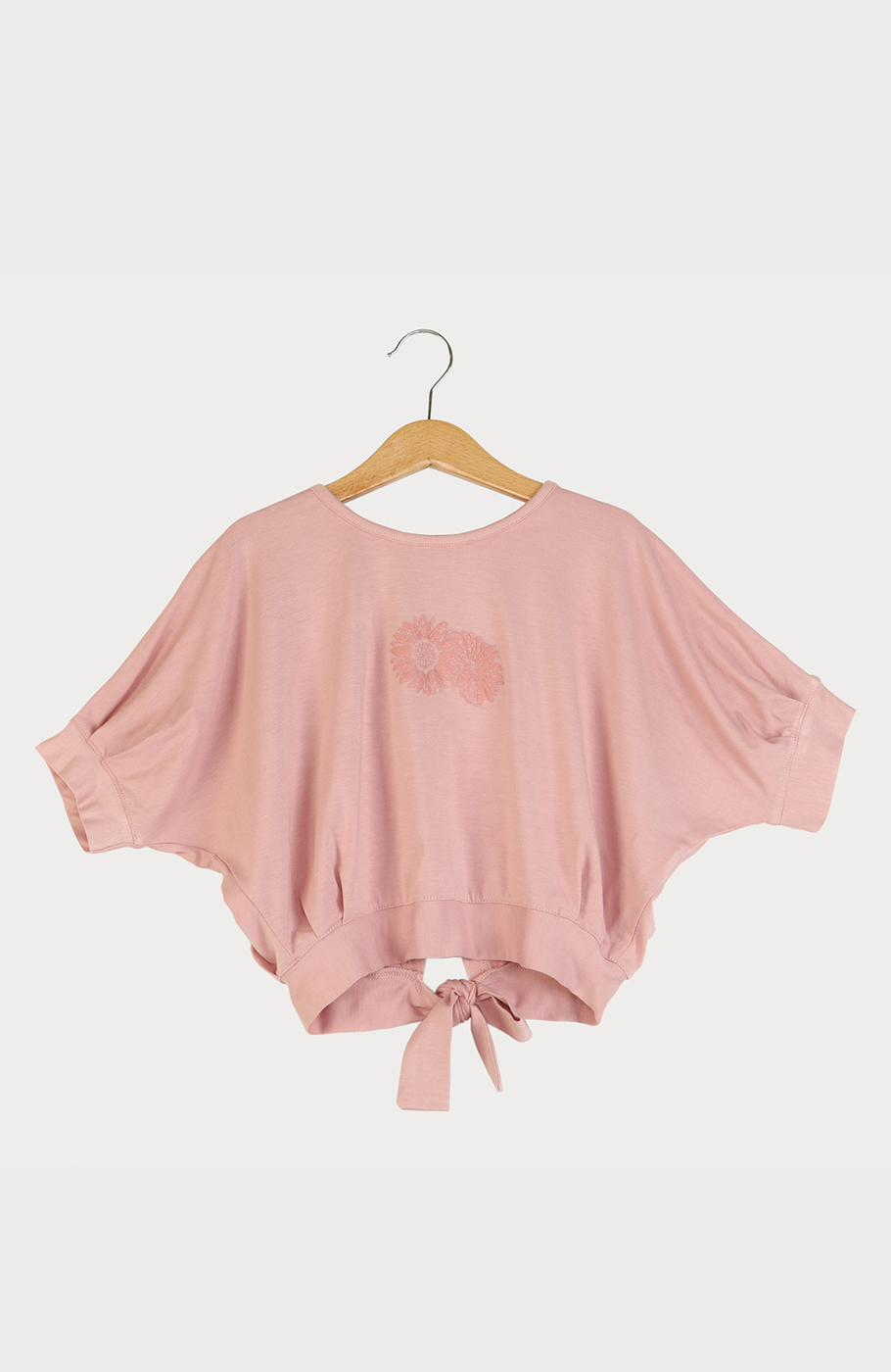 بلوز ویسکوز آستین کوتاه ‏کیمونو