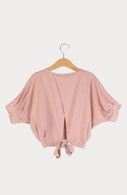 بلوز ویسکوز آستین کوتاه ‏کیمونو