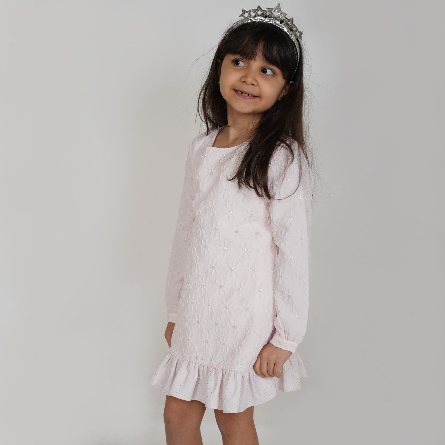 پیراهن ژاکارد گلدار