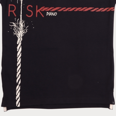 تیشرت‏ یکرو لایکرا آستین ‏برش‏ دار (ست با کد 1913)