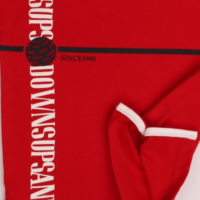 تیشرت‏ یکرو لایکرا آستین ‏برش‏ دار (ست با کد 1912)