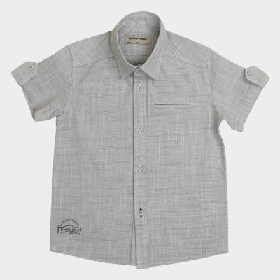 شومیز لینن ‏اسلپ ‏یقه ‏کلاسیک