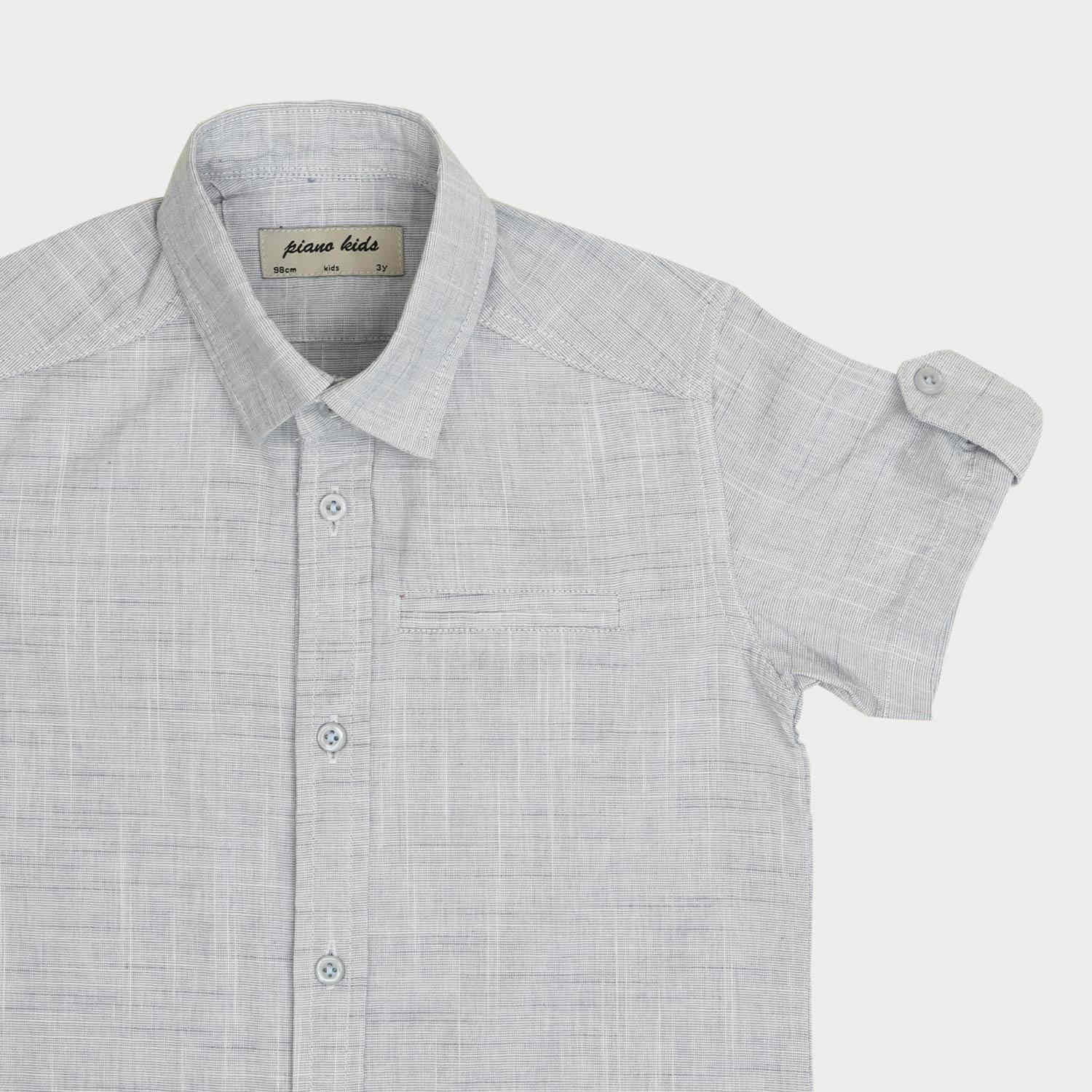 شومیز لینن ‏اسلپ ‏یقه ‏کلاسیک