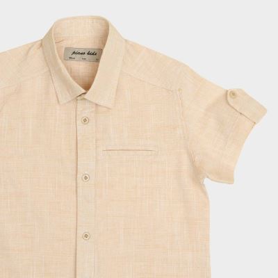 شومیز لینن ‏اسلپ ‏یقه ‏کلاسیک