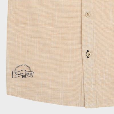 شومیز لینن ‏اسلپ ‏یقه ‏کلاسیک