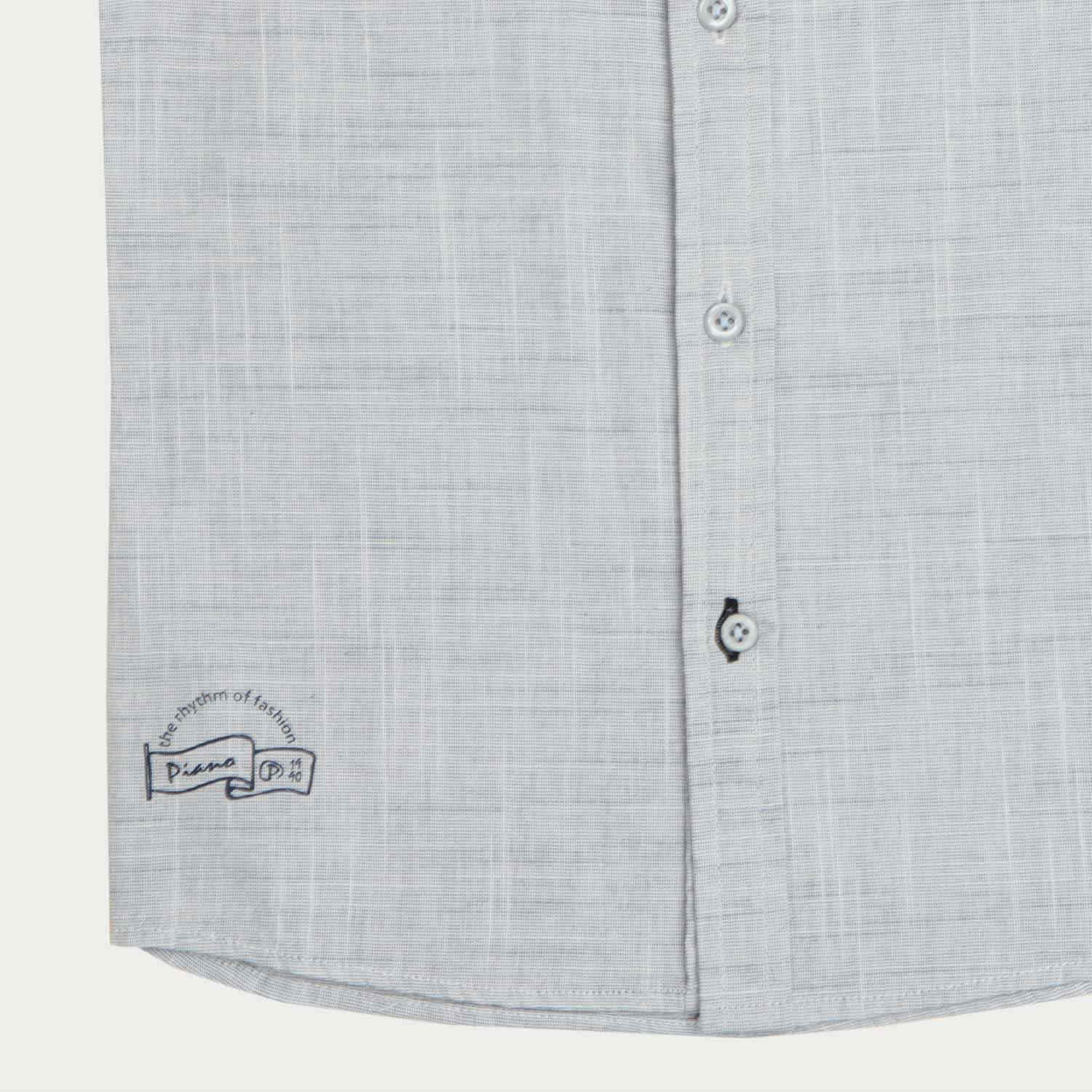 شومیز لینن ‏اسلپ ‏یقه ‏کلاسیک