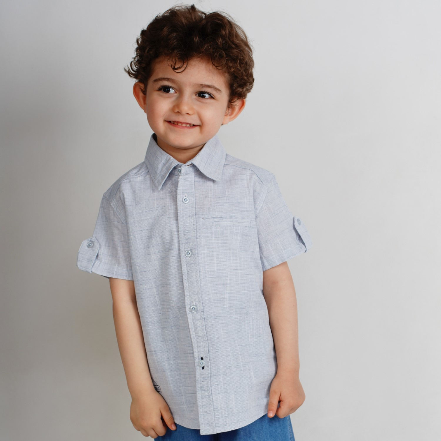 شومیز لینن ‏اسلپ ‏یقه ‏کلاسیک