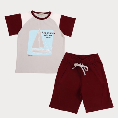 تیشرت و شلوارک ‏یکرو لایکرا ‏و دورس‏ دو نخ