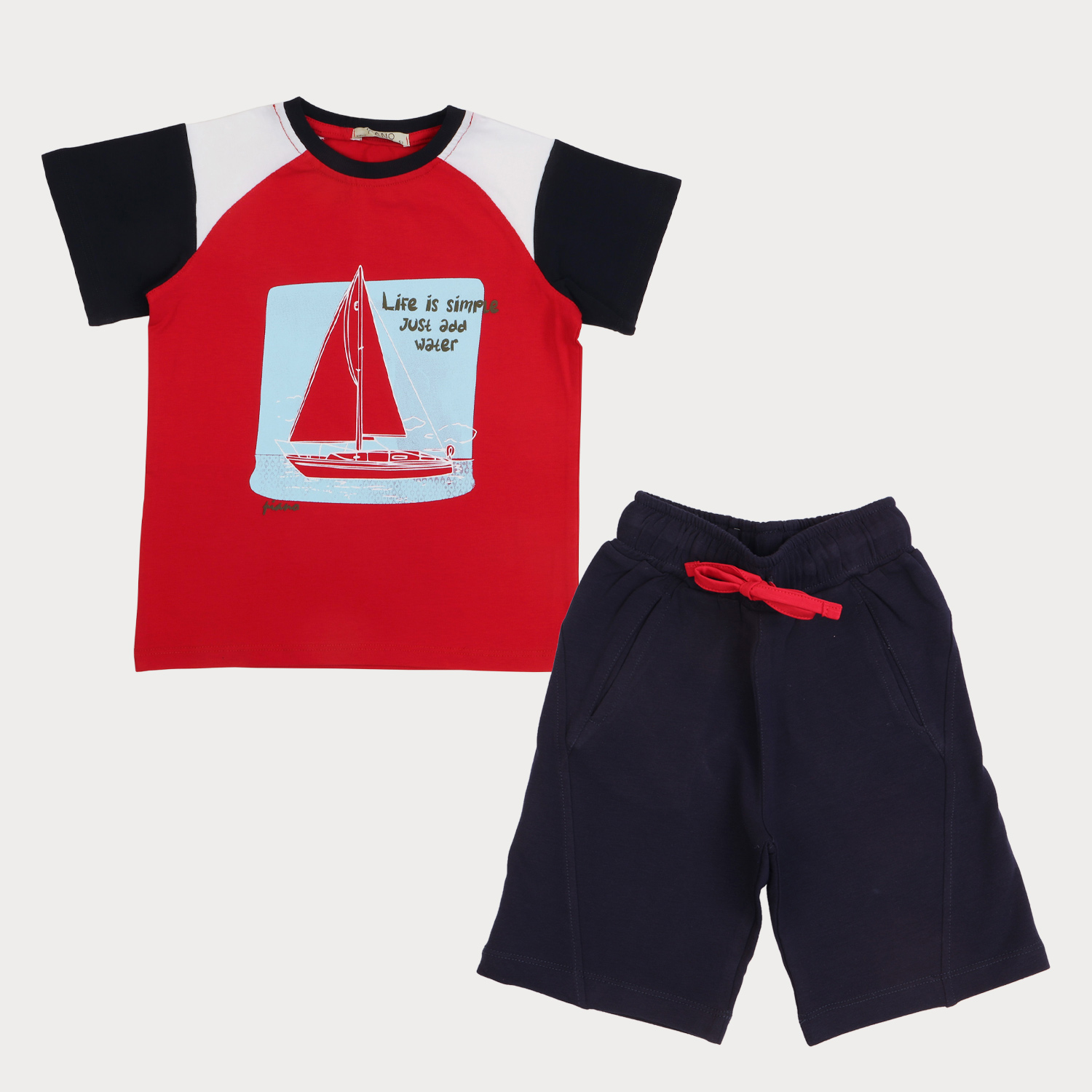 تیشرت و شلوارک ‏یکرو لایکرا ‏و دورس‏ دو نخ