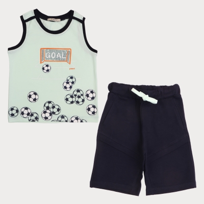 تاپ و شلوارک‏ یکرو لایکرا‏ و دورس ‏دو نخ