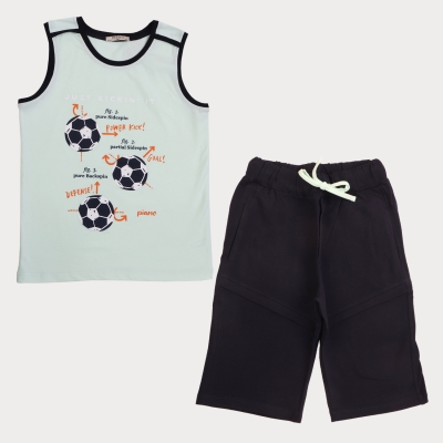 تاپ و شلوارک‏ یکرو لایکرا‏ و دورس ‏دو نخ