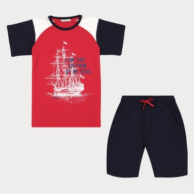 تیشرت و شلوارک ‏یکرو لایکرا ‏و دورس‏ دو نخ