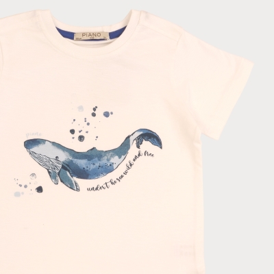 تیشرت‏ یکرو اسلپ ‏سرشانه ‏برگشته (ست با کد 1925)