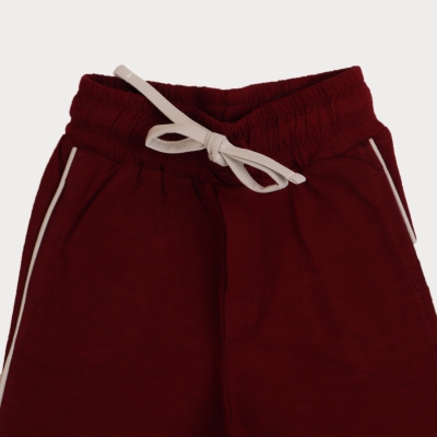 شلوارک‏ یکرو اسلپ ‏پهلو مغزی‏ دار (ست با کد 1924)