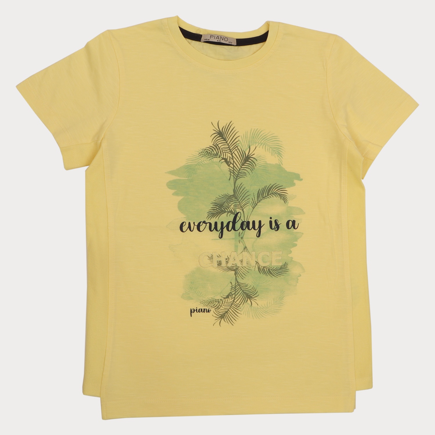 تیشرت‏ یکرو اسلپ ‏پهلو برش ‏دار