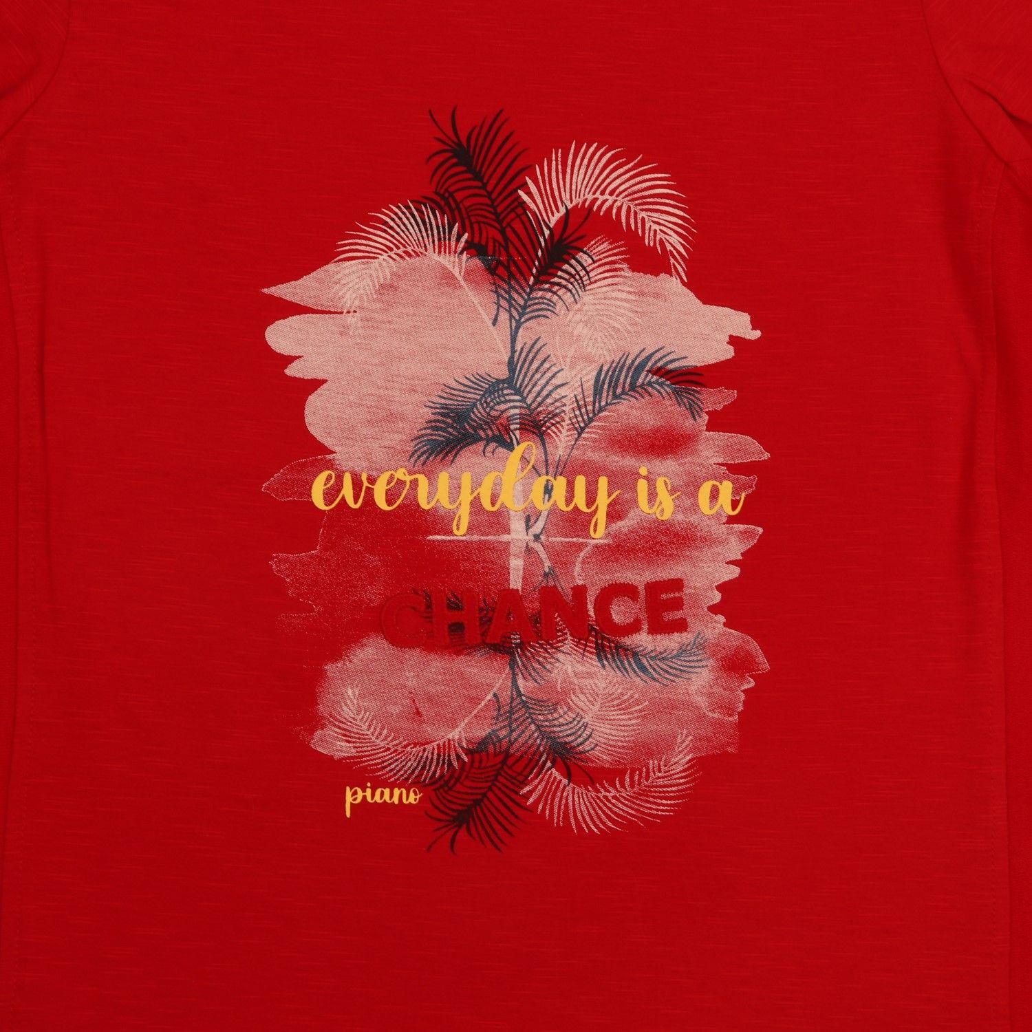 تیشرت‏ یکرو اسلپ ‏پهلو برش ‏دار