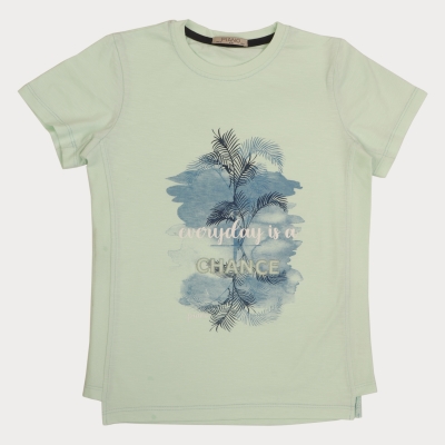 تیشرت‏ یکرو اسلپ ‏پهلو برش ‏دار