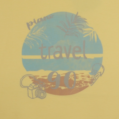 تیشرت‏ یکرو لایکرا سرشانه‏ برش‏ دار