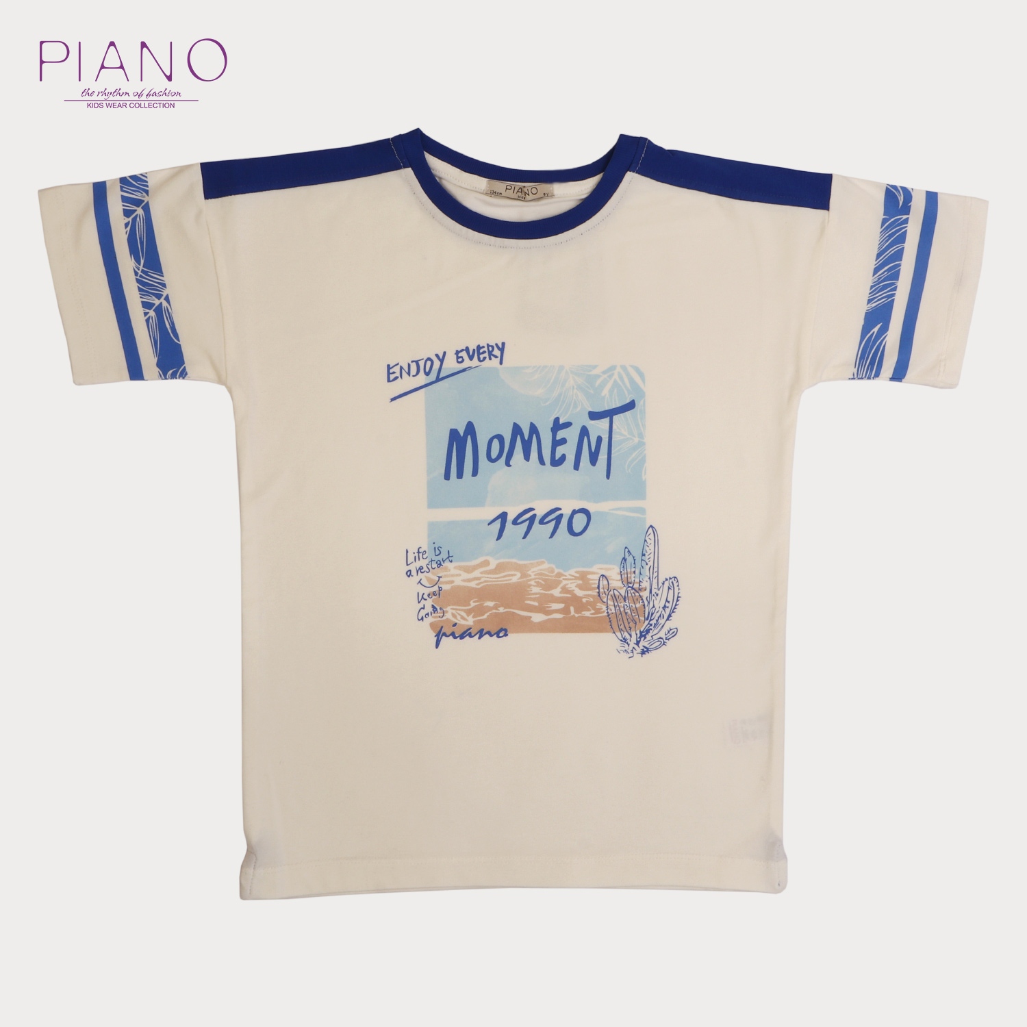 تیشرت‏ یکرو لایکرا سرشانه‏ برش‏ دار