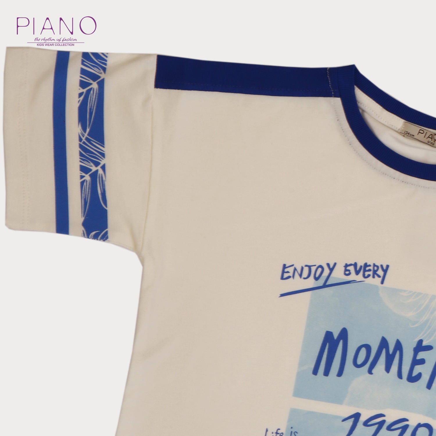 تیشرت‏ یکرو لایکرا سرشانه‏ برش‏ دار