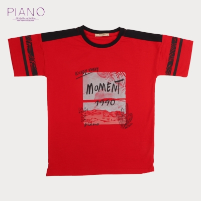 تیشرت‏ یکرو لایکرا سرشانه‏ برش‏ دار