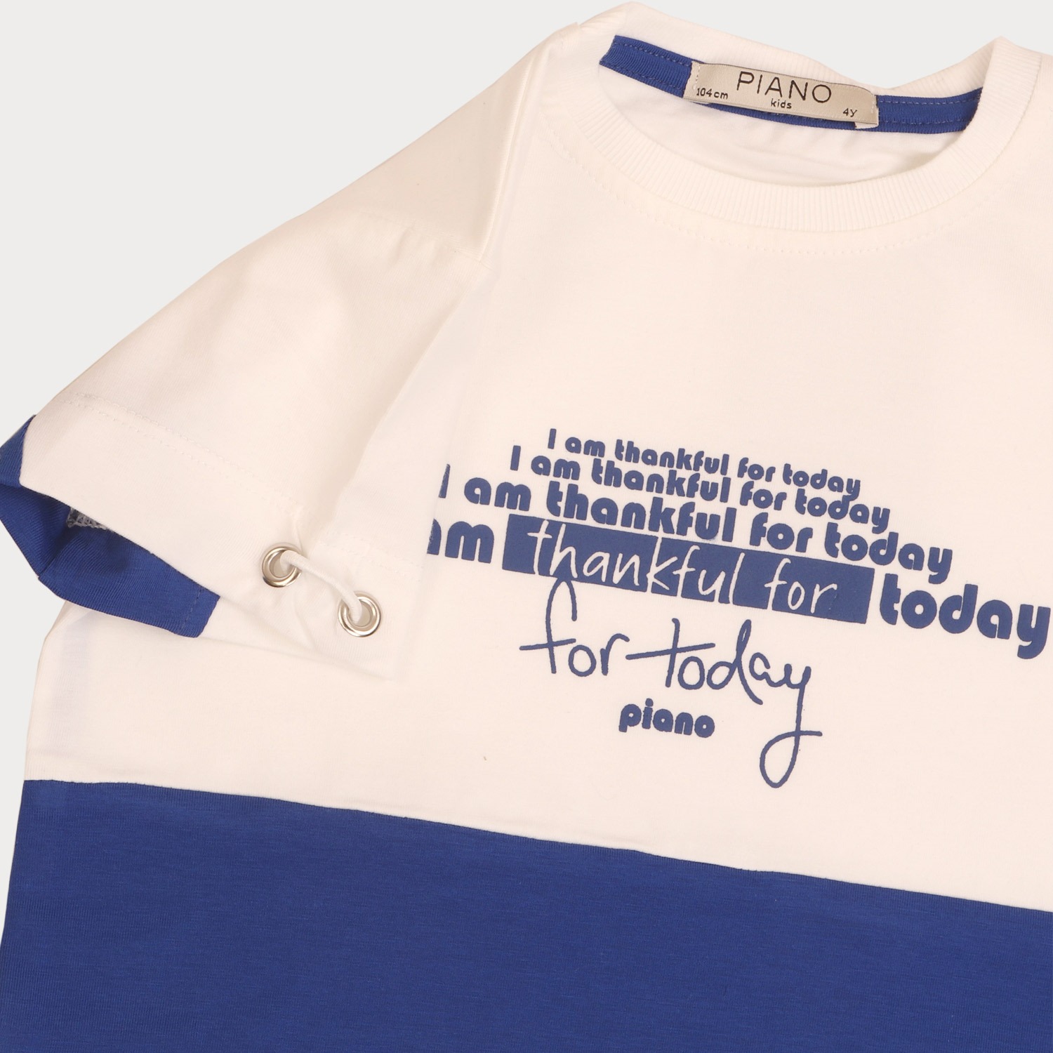 تیشرت ‏یکرو لایکرا آستین گت دار