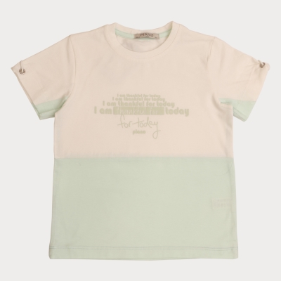 تیشرت ‏یکرو لایکرا آستین گت دار