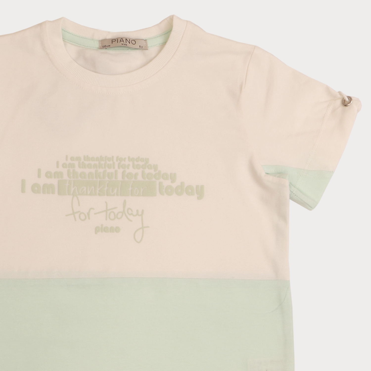 تیشرت ‏یکرو لایکرا آستین گت دار