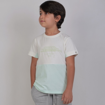 تیشرت ‏یکرو لایکرا آستین گت دار